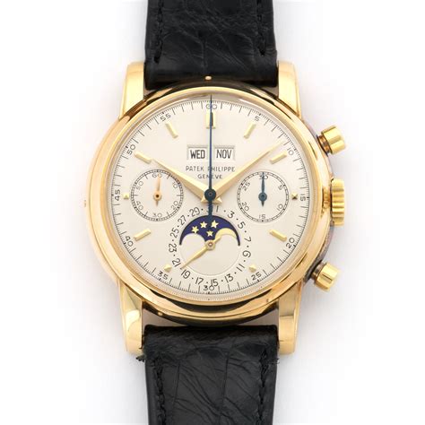 patek philippe perpetual calendar chronograph ref 2499|Patek Philippe perpetual calendar watch.